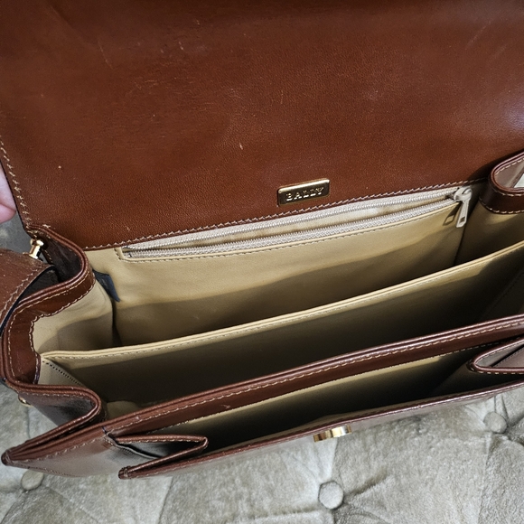 Vintage authentic Bally 2 way leather bag - Picture 11 of 12